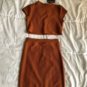 Rust Orange 2 piece set